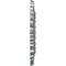 Ekena Millwork Sellek Ceiling Medallion (Fits Canopies up to 1 1/8"), 18 1/2"OD x 7/8"ID x 1 1/2"P, Silver CM18SKSLS - alternate 2